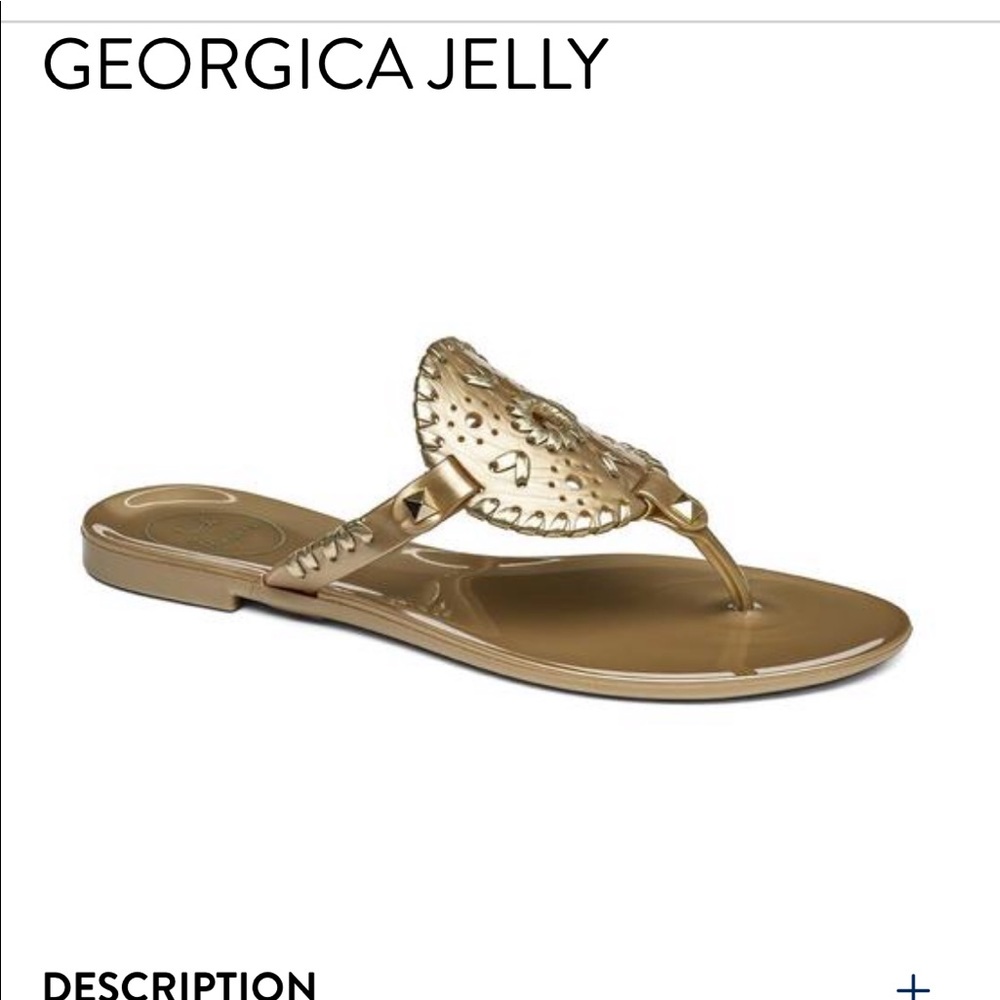 (Jack Rogers) Georgia Holographic Jelly Sandal